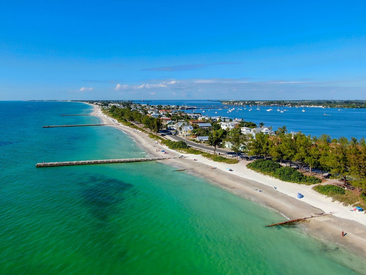 Coquina Beach on Anna Maria Island